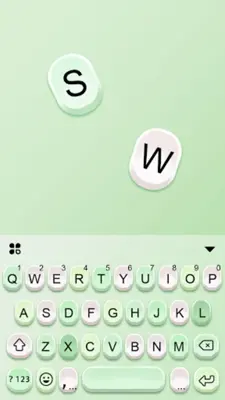 Green Candy Color Keyboard Bac android App screenshot 0